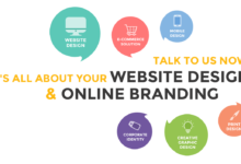 Web design and development services